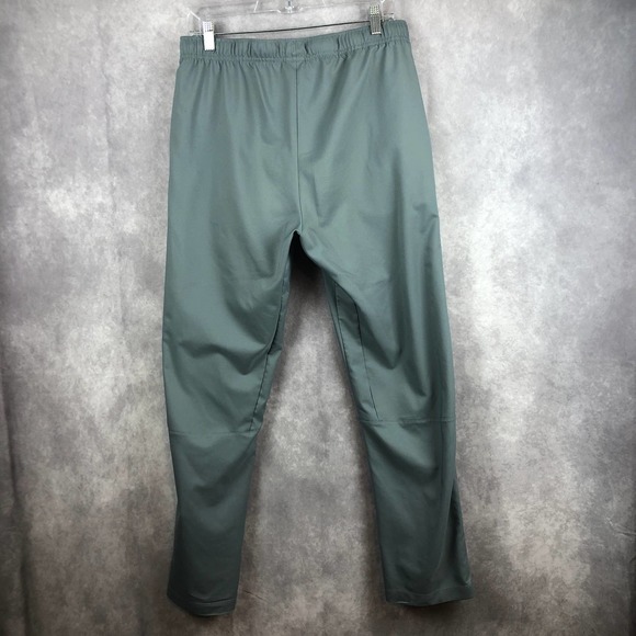 Nike Dri Fit Pants Mens Medium Woven Training Activewear Gray Straight Leg - Picture 6 of 12